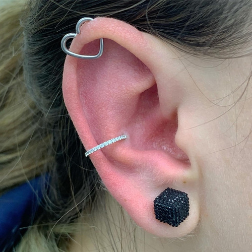 Imagen 5 de 6 de Piercing Argollita Micro Cristal Sw - Piercing Argentina ®