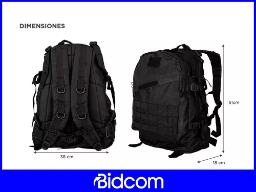 Mochila Táctica Militar 45L Gadnic Porta Notebook – Durtom