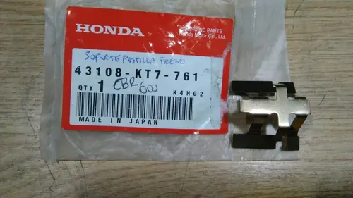 Soporte Pastillas Honda Cbr 600/900 43108-kt7-761 Original