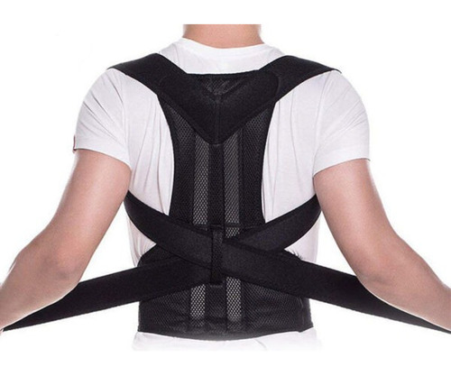 Corrector Postura Espalda Y Cintura Faja Ajustable Lumbar