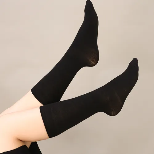 2 Pares De Calcetines De Verano Con Encaje Hueco En Forma De
