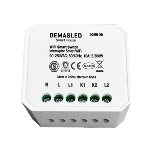 Interruptor Smart Switch Modulo Wifi Dimerizable Inteligente