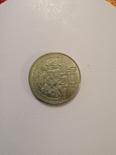 Moneda Coyolxauhqui 50 Pesos (precio A Tratar)