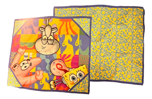 Bob Esponja Tapete De Playa O Pic Nic 120x150cm Nickelodeon