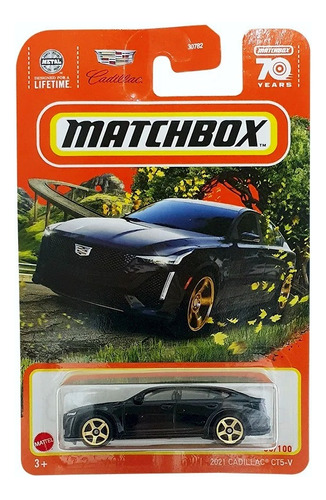 2021 Cadillac Ct5-v  Escala 1/64 Aprox  Matchbox