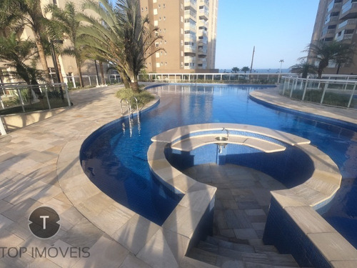 Imagem 1 de 30 de Lindo Apartamento Auto Padrão, Com Vista Para O Mar, Com Dois Dormitórios Sendo Uma Suíte, No Centro Da Cidade. - Ap00073 - 68682009