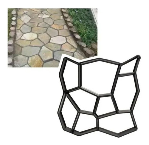 Moldes Para Cemento Sendero Modelo Geometrico Jardin