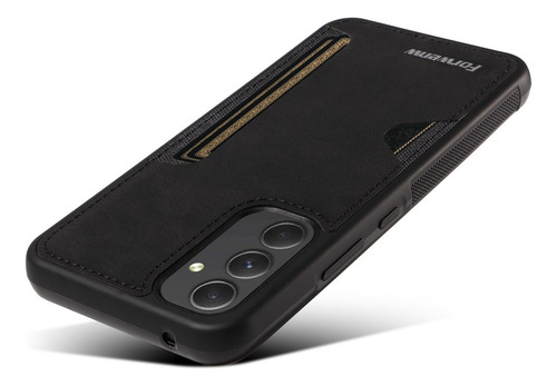 // Funda De Piel Sintética De Lujo Con Ranura Para Tarjetas Para Samsung Galaxy A12 A13 A14 A15 A16 A20 A30 A22 A23 A24