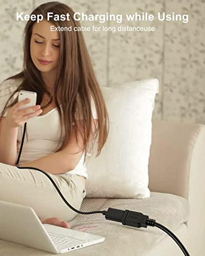 Cable De Extensión Usb 3.0 De 3 Pies, Extensor Usb Compatibl