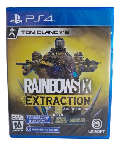 Rainbow Six Extraction Ps4 - Formato Físico - Mastermarket