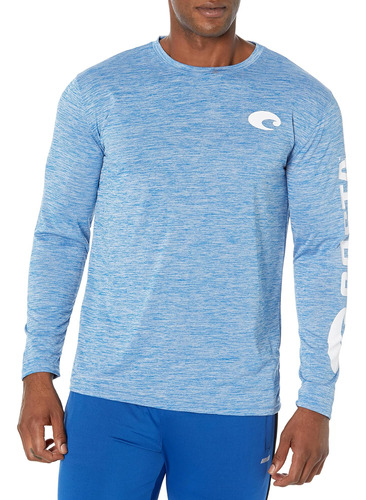 Costa Del Mar Tech Crewneck Catonic Manga Larga Para Hombre