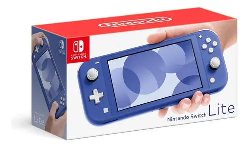 Nintendo Switch Lite 32gb Azul Tela 5,5'' | MercadoLivre