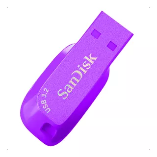 Pendrive Sandisk Ultra Shift 32gb 3.2 Gen 1 Rápido Pc Note Cor Roxo