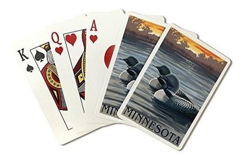 Bribones Minnesota (playing Card Deck - 52 Tamaño De Tarjeta