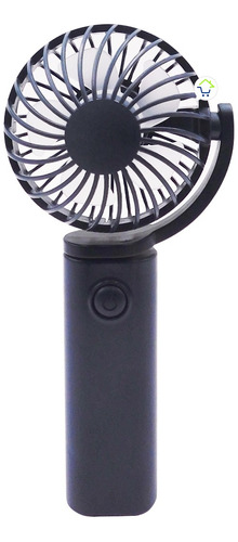 Mini Ventilador Recargable Led Portátil De Mano 812