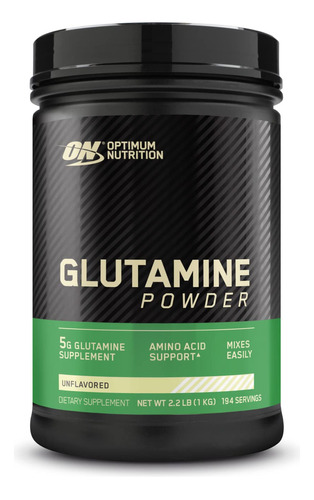 Optimum Nutrition L-glutamina Polvo De Recuperacin Muscular