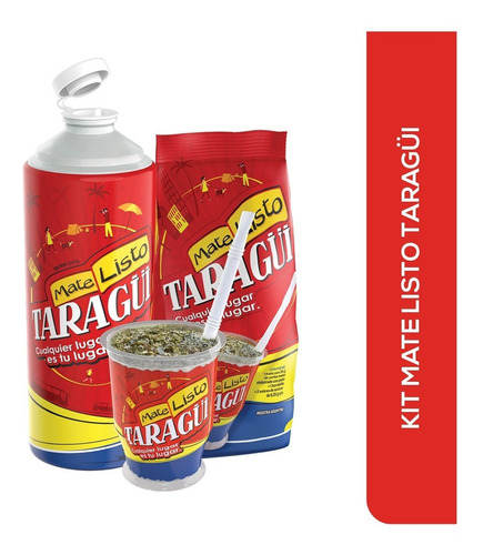 Mate Listo Taragüi Y Botella Termica