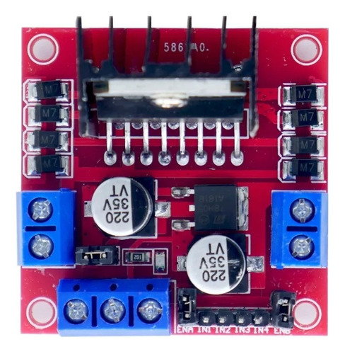 Imagen 2 de 2 de Puente Doble H Driver L298n Motor Dc Arduino L298
