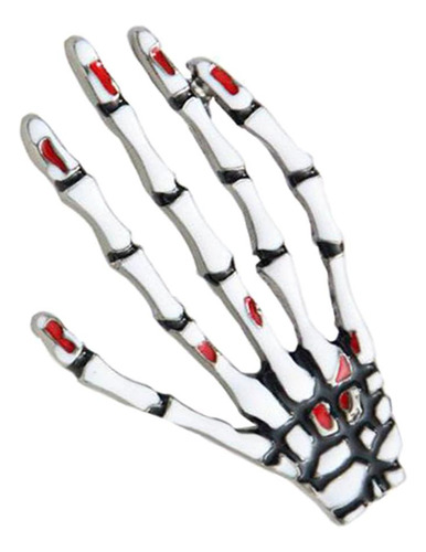 1pc Skeleton Hand Style Accesorio Adornos De Joyería