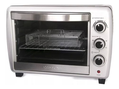 Horno Elec.25l Col.negro C/rostic.imaco Mod.  Heb25r