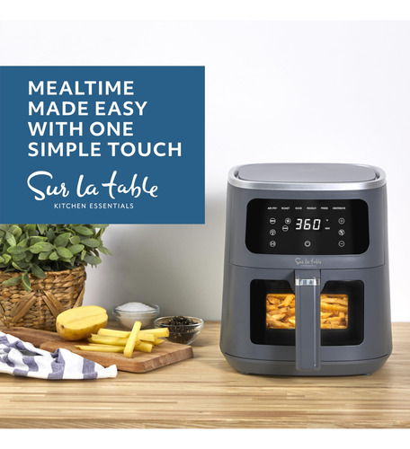 Air Fryer Sur La Table Digital De 4,2 Litros Con Ventana De