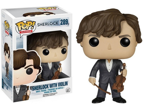 ¡funko Pop! Tv Sherlock Sherlock Holmes (con Violín)