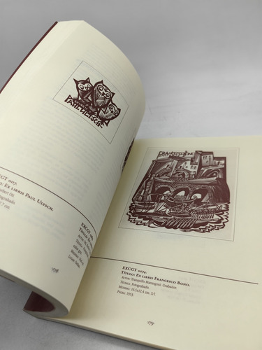 Catálogo De La Colección De Exlibris De Guillermo Tovar