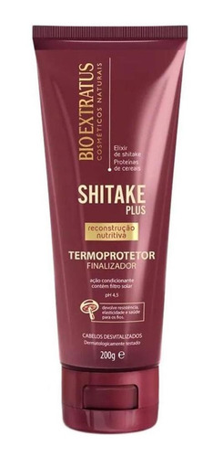 Bio Extratus Shitake Plus Finalizador Termoprotetor 200g