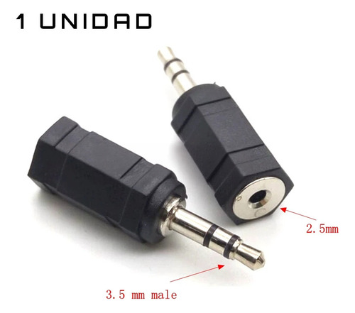 2,5 Mm A 3,5 Mm Jack - Convertidor Hembra A Macho