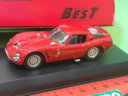 Model Best Italy 1/43 Alfa Romeo Tz 2 Prova 1964.  Joya !!