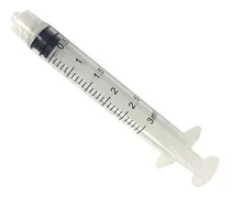 Comprar Seringa 3ml Sr Sem Agulha Bico Luer Lock Rosca Caixa 200 Un Capacidade em volume 3 mL