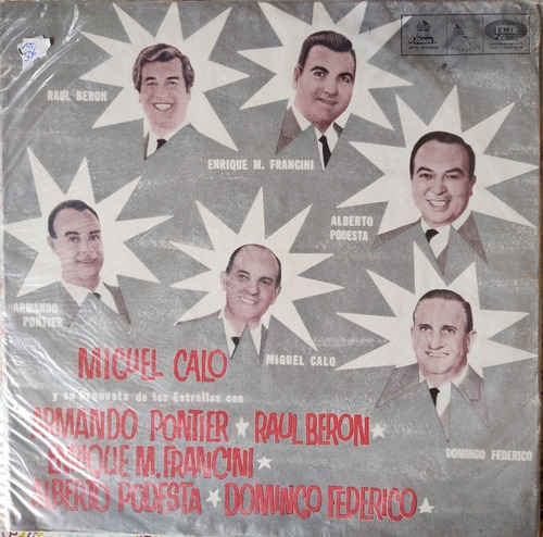 Vinilo  Lp De Tango Miguel Calo Y Más ( Xx506