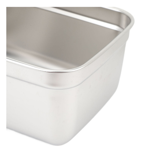 Contenedor De Comida De Metal Para Almacenamiento De Acero I