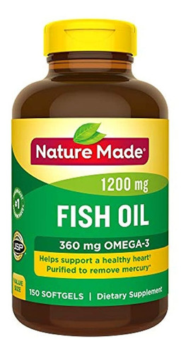 Nature Made - Aceite De Pescado