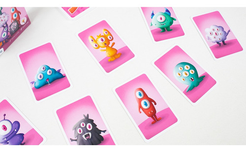 Ojo, Mano, Pata ¡monstruos! Juego De Mesa Atomo