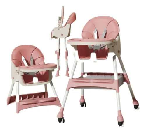Silla De Comer Bebé Altura Ajustable 2 En 1 .r