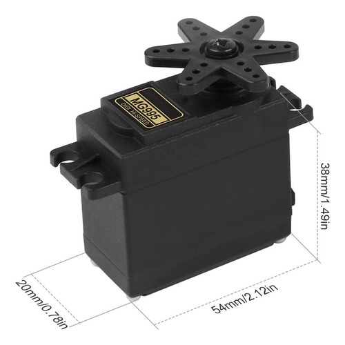 Servomotor Mg995 15kg Para Arduino Servo 6pzs