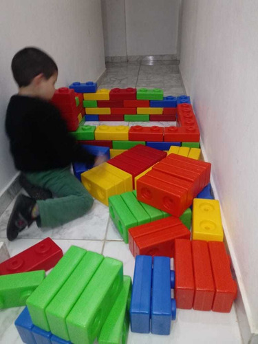 50 Bloques Ladrillos Gigantes!! Juguete Didactico