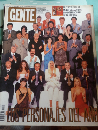 Revista Gente Calamaro Charly García Xuxa 16 12 1997 N1691