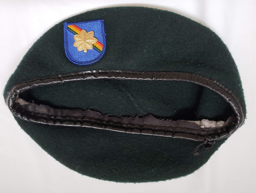 Boina Verde Us Armyusa Major Forças Especiais (Usado)
