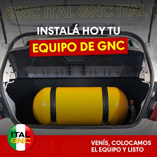 Equipo De Gnc Diesel Gasolero Cil 60 Lts Tecnologia Italiana
