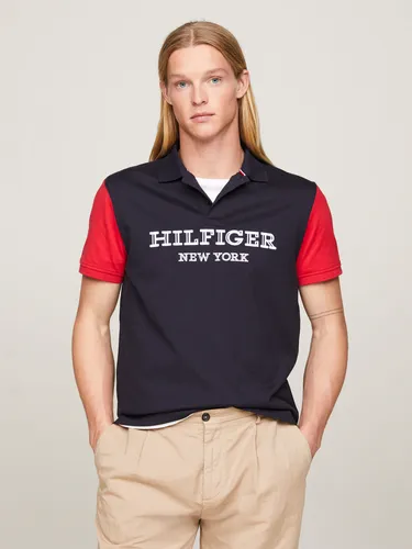 Polo rojo tommy hilfiger hombre sale
