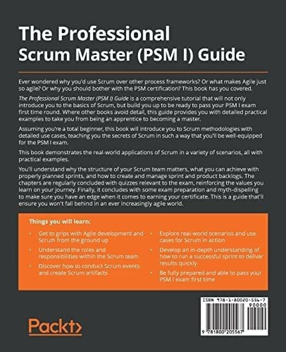 The Professional Scrum Master (psm I) Guide..., De Heath, Fred. Editorial Packt Publishing En Inglés