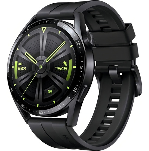 Smartwatch Bluetooth Huawei Gt3 Gps 46mm 4gb 32mb Preto
