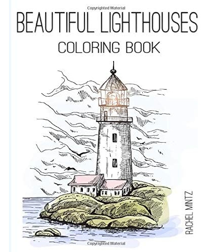 Libro: Beautiful Lighthouses - Coloring Book: Collection Of 
