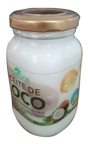 Aceite De Coco 100% Puro Virgen 250ml Natural