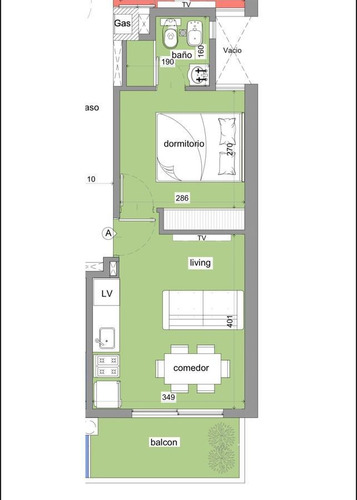 Imagen 4 de 8 de Departamento - Lourdes