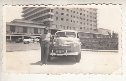 Punta Del Este 1944 Fotografia Hotel Auto Argentino Vintage