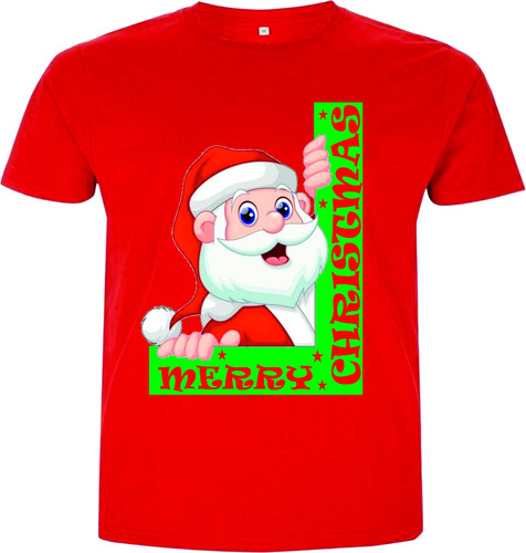 Camisetas Navideñas Pesebre Navidad Adultos Y  Niños Mod1