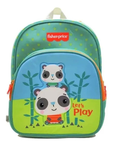 Mochila Espalda Jardin Fisher Price Animalitos Mundo Manias